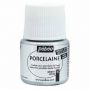 Farba do porcelany/szkła/ceramiki Pebeo Porcelaine150, 110 Shimmer Silver - 2